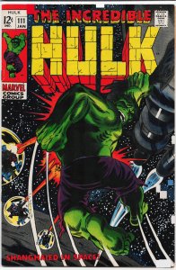 The Incredible Hulk #111 (1969) Hulk [Key Issue]