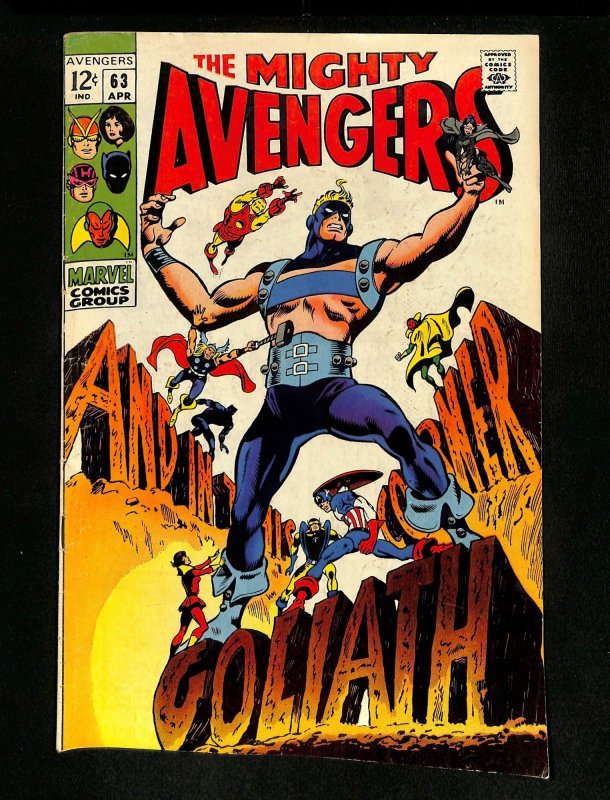 Avengers #63