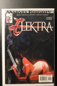Elektra #2 Bill Sienkiewicz Cover (2001)