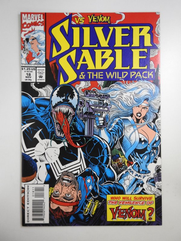 Silver Sable and the Wild Pack #18 (1993)