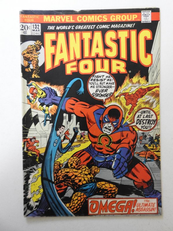 Fantastic Four #132 (1973) VG- Condition! Moisture stain