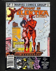What If? (1977) #35 Daredevil Elektra Had Lived!