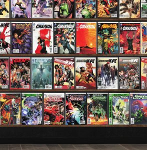 Huge Lot 140+ Comics with Green Lantern, Green Lantern Corps, Gen 13 & More!