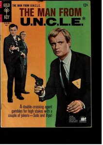 The Man From U.N.C.L.E. #12 (1967)GD/VG*Stain Back Cover*