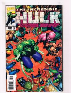 The Incredible Hulk # 467 VF Marvel Comic Books Avengers Thor Iron Man Thing SW7