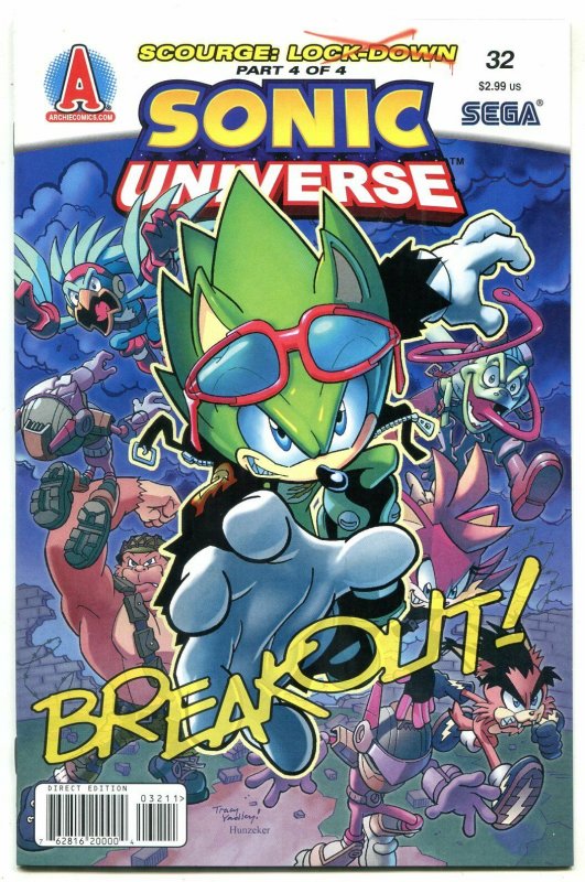 SONIC UNIVERSE #32 2011- Archie Comics- Sega  NM- 