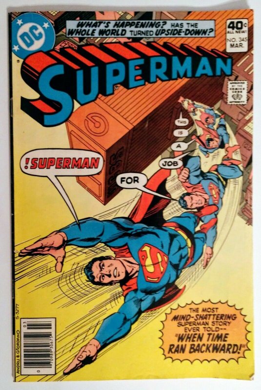 Superman #345 MARK JEWELERS VARIANT