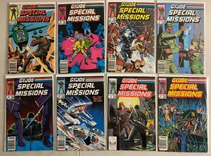 GI Joe Special Missions lot #1-28 Marvel (average 6.0 FN) 21 diff (1986 to 1989)