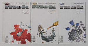 Mek #1-3 VF/NM complete series Warren Ellis ; Homage