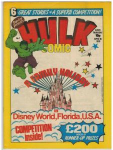 HULK (BRITISH WEEKLY) 7 VF HULK BY PAUL NEARY