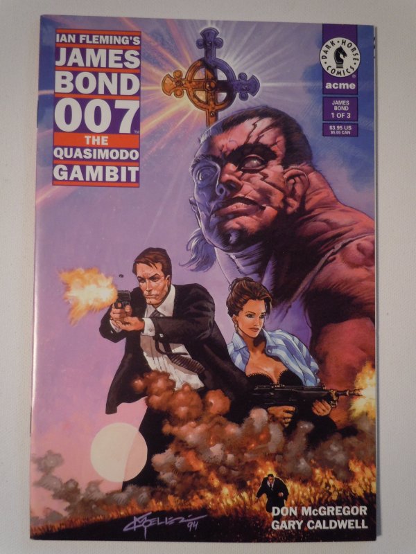 James Bond 007: The Quasimodo Gambit (1995) 3 Issue Mini Series