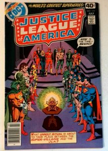 Justice League of America #168 DC 1979 VF Comic Book Key JSA vs Secret Society