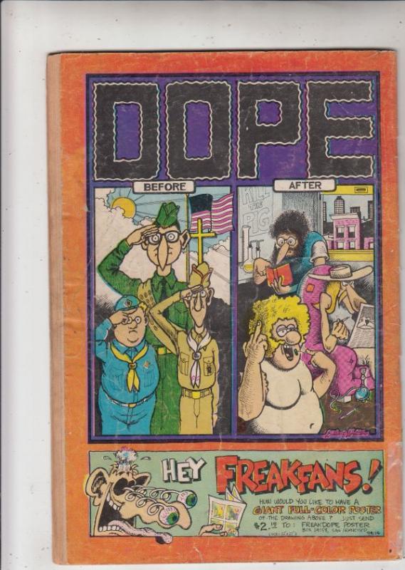 Fabulous Furry Freak Brothers #1 (Jan-71) GD- Affordable-Grade The Freak Brot...