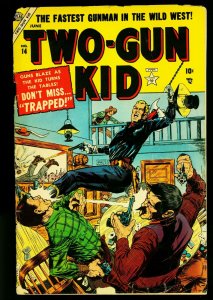 Two-Gun Kid #14 1954- Atlas Western- Kubert- Kid Colt- G+