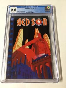 Superman Red Son 2 Cgc 9.8 White Pages New Case Dc Elseworlds