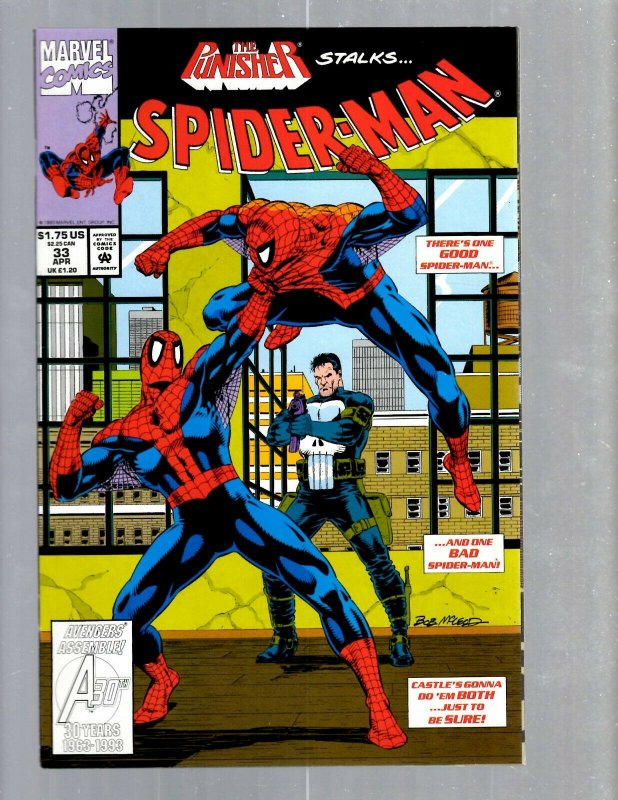 12 Marvel Comics Spiderman #25 26 27 28 29 30 31 32 33 34 35 36 GK39