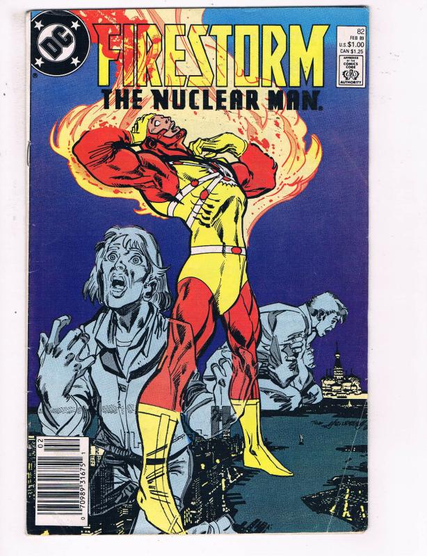 Firestorm The Nuclear Man #82 VF DC Comics Flash TV Comic Book Ostrander DE21