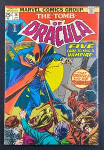 Tomb of Dracula (1972) #28 VG+ (4.5) Gil Kane Gene Colan