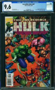 Incredible Hulk #467 (1998) CGC 9.6 NM+