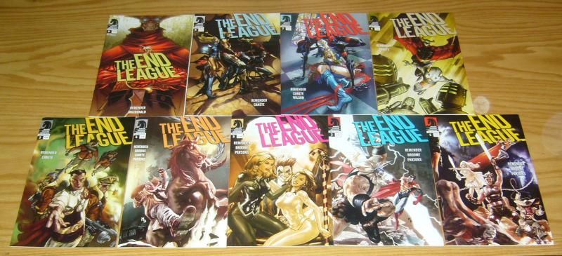 End League #1-9 VF/NM complete series - rick remender 2 3 4 5 6 7 8 dark horse