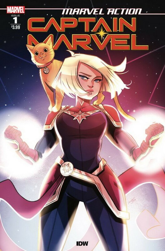 MARVEL ACTION CAPTAIN MARVEL (2019 IDW) #1 PRESALE-08/14