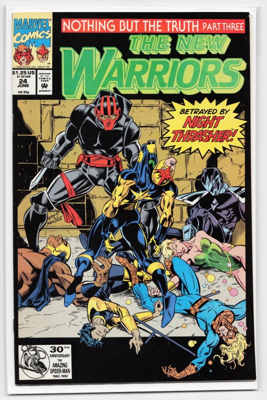 The New Warriors #24 (1992) New Warriors