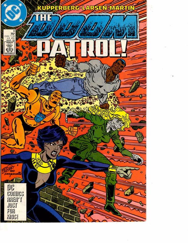 Lot Of 2 DC Comic Books Doom Patrol #6 and Star Trek #48 Batman  ON3
