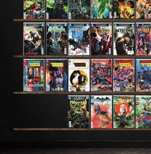 Huge Lot 150+ Comics with Green Lanterns, Batman, Detective Comics & More!