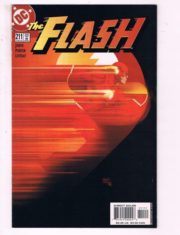 The Flash #211 VF DC Comics Comic Book Johns JLA 2007 DE18