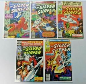 Silver Surfer run #1 to #12 missing #3 2nd Series average 6.0 FN (1979)