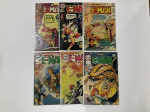 E-MAN 2-4 2 3 4 7-9 7 8 9 VG VERY GOOD 4.0 CHARLTON COMICS 