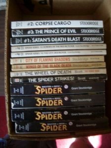 THE SPIDER - PULP PAPERBACK 13 BOOK LOT- STOCKBRIDGE FN