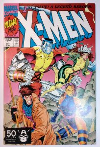 X-Men #1 (9.2, 1991) 1st team app Gold, Blue & Acolytes