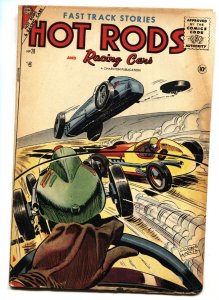Hot Rods and Racing Cars #28 1955-Charlton-Dick Giordano race car cover-comic... 