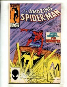 AMAZING SPIDER-MAN #267 (8.5/9.0) THE COMMUTER COMETH!! 1985