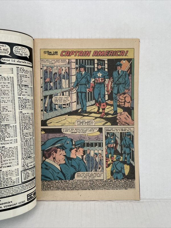 Captain America #260