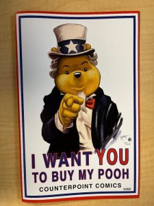Do You Pooh Uncle Sam I Want You Homage Variant Cover by Marat Mychaels