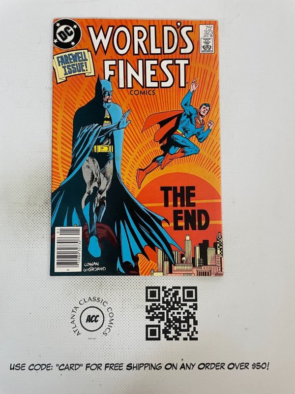 World's Finest Comics # 323 NM DC Comic Book Superman Batman Flash Arrow 2 SM15