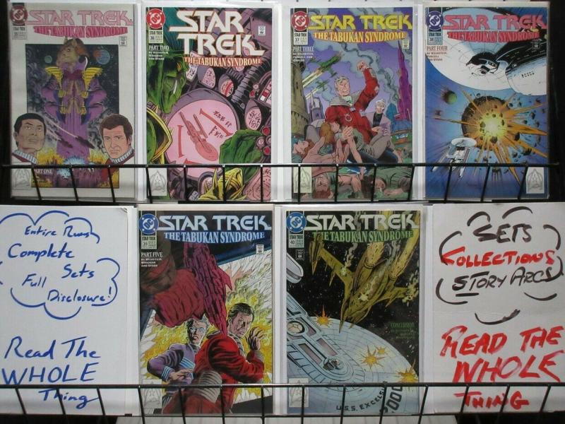 STAR TREK (1989 DC) 35-40 THE TABUKAN SYNDROME