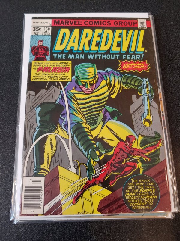 Daredevil 150 - 6.5 - First 1st Paladin Marvel