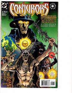 4 DC Comic Books Conjurors # 1 2 + Abyss Hell's Sentinel 1 Underworld # 2 J220