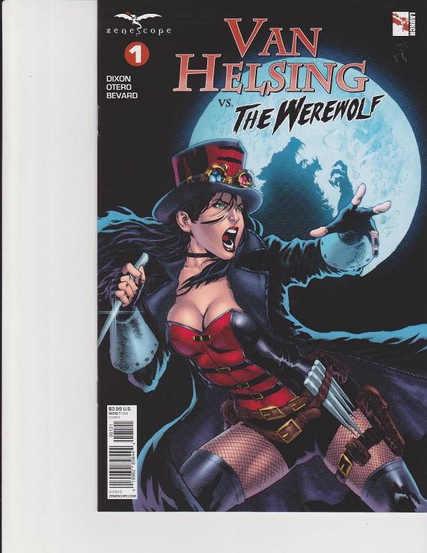 Van Helsing vs the Werewolf #1 Cover B Zenescope GFT Comic NM Diaz 