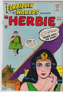 Forbidden Worlds #116 (1963) Herbie and Elizabeth taylor!