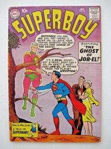 Superboy #78 in VG/FN Condition. Origin of Superboy and Mr. Mxyzptlk's costumes!