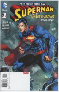 Superman Last Son of Krypton FCBD #1 (2013) - 9.2 NM-