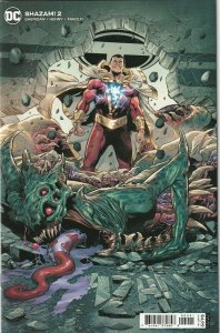 Shazam # 2 Variant Cover NM DC [B5]