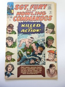 Sgt. Fury #18 (1965) VG Condition