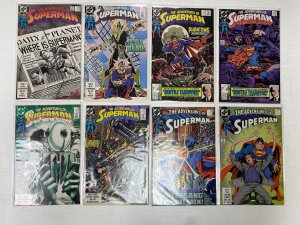 The Adventure of Superman Lot:#451-474 22 diff book average 8.0 VF (1989-91)