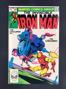 Iron Man #163 (1982) 1st Cameo Appearance of Obadiah Stane