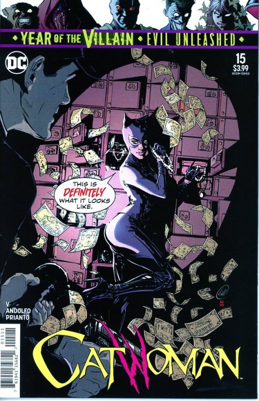 Catwoman 15  Joelle Jones Cover  2019  9.0 (our highest grade)